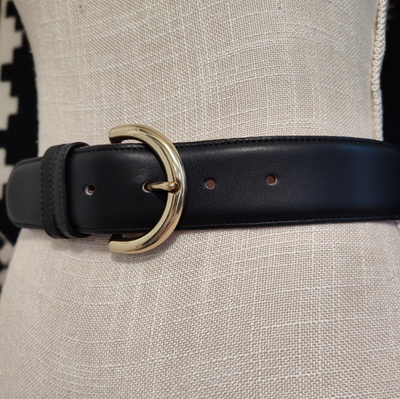 Vintage 90's Coach Brand Genuine Glove Tanned Leather Adjustable Unisex Belt, SM - Picture 6 of 11